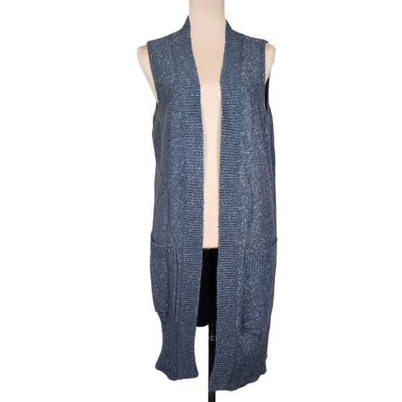 H&M Medium Grey Gray Sweater Vest - Picture 1 of 5